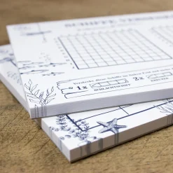 Block "Stadt, Land, Fluss & Fisch"- bow & hummingbird