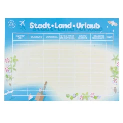Block "Stadt Land Urlaub"- bow & hummingbird