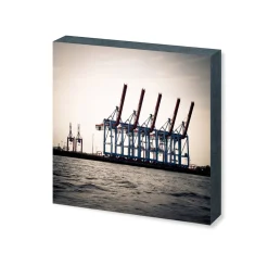 Foto "Hamburg 5 Kräne" HH-127 10x10 - Kila