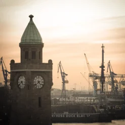 Foto "Landungsbrücken" 10x10 - Kila