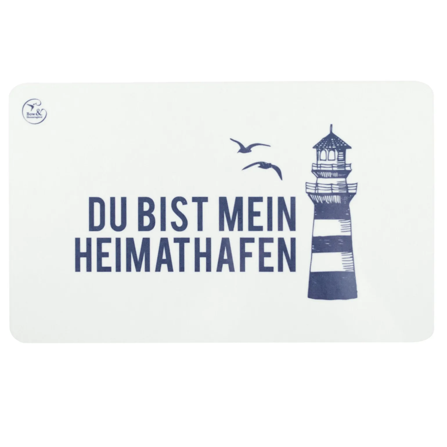 Frühstücksbrettchen "Heimathafen" - bow & hummingbird