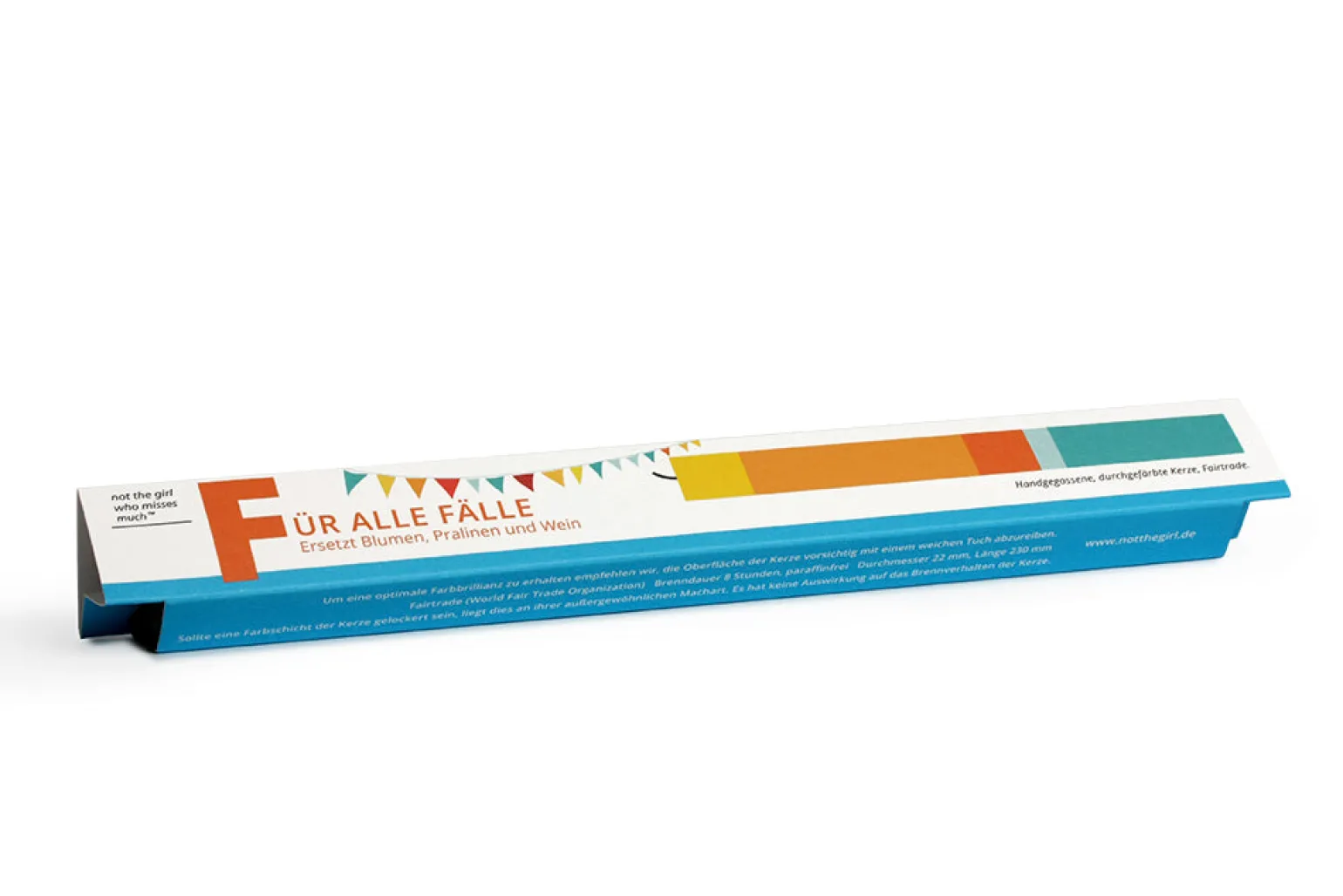KERZE Für alle Fälle - not the girl who misses much