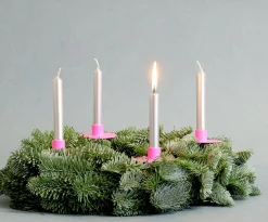 Kerzenhalter POP mini Neonpink - not the girl who misses much