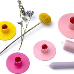 Kerzenhalter POP rosa - not the girl who misses much