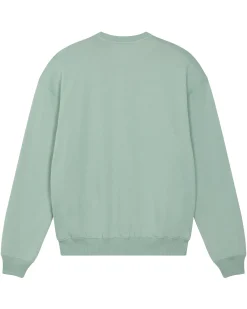 Sweatshirt "Moin" Aloe/Rosa Stick